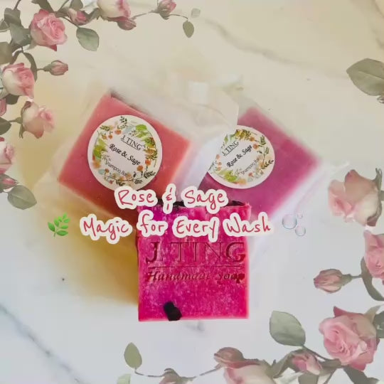 Rose & Sage Shampoo Bar