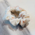 Flower Chiffon Scrunchies