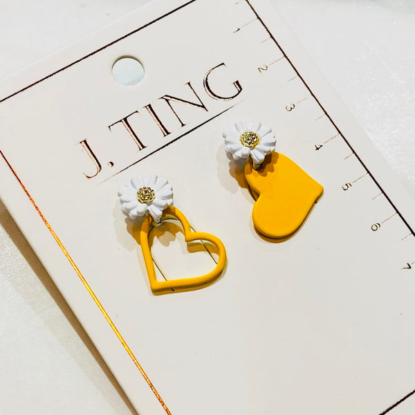 Whispers Of Orange Earrings