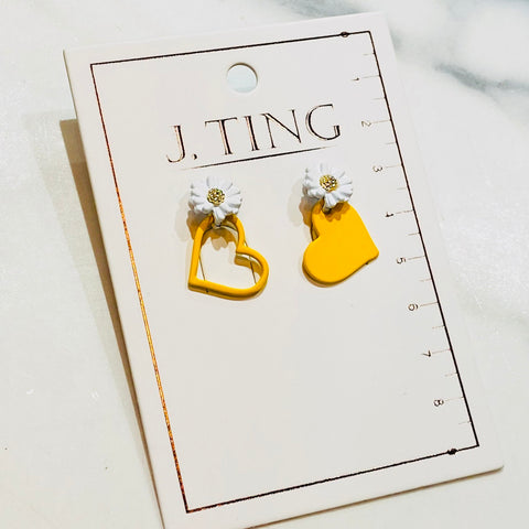 Whispers Of Orange Earrings