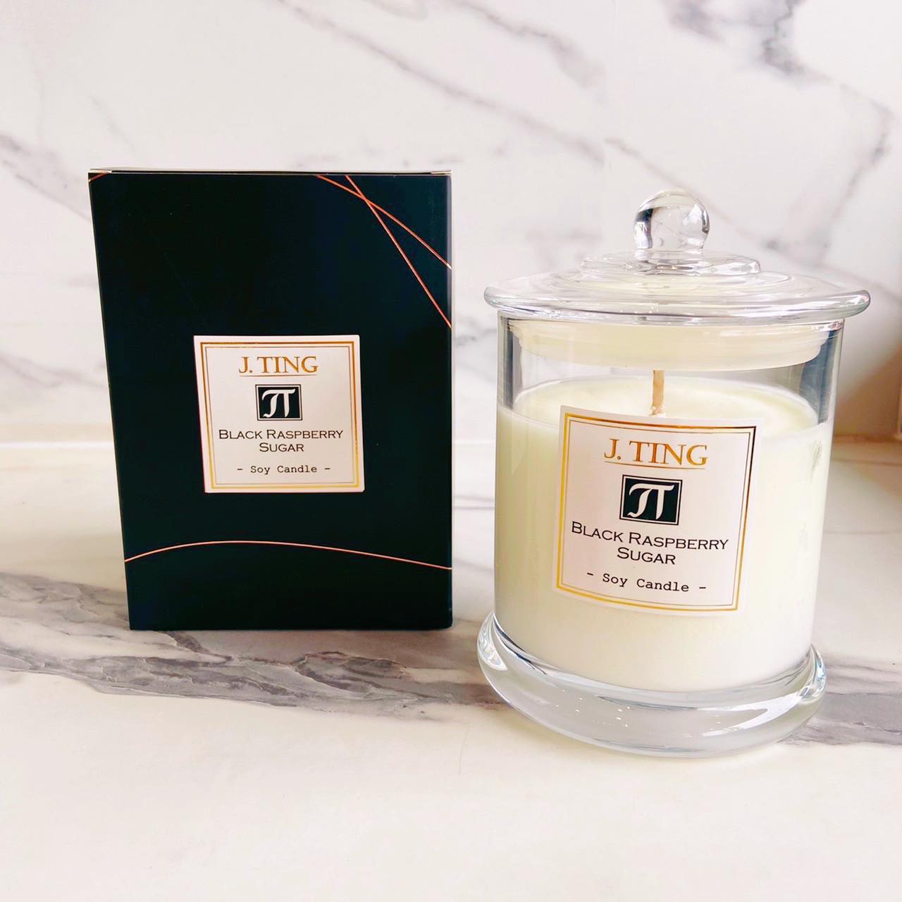 Black Raspberry Sugar Soy Candle