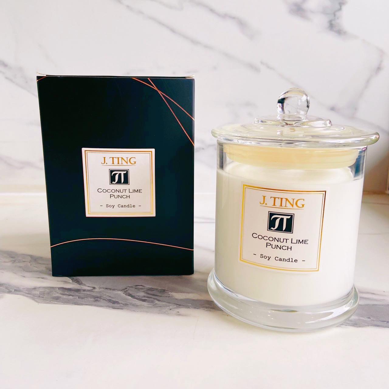 Coconut Lime Punch Soy Candle