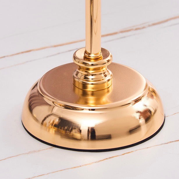 Gold Metal Candle Holder