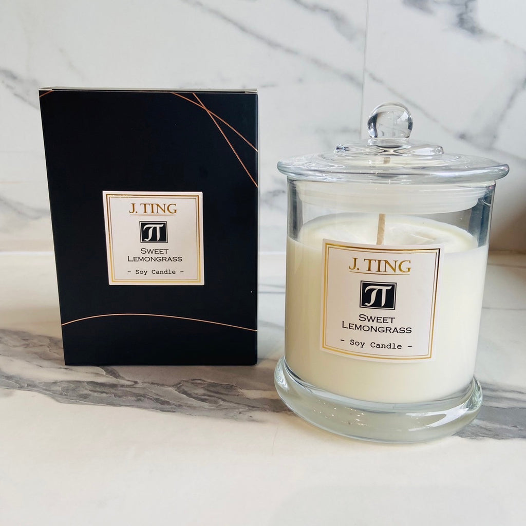 Sweet Lemongrass Soy Candle