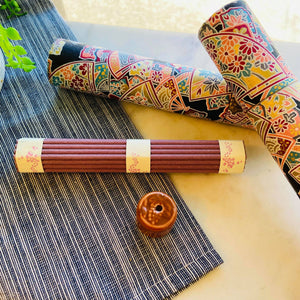 Lavender - Incense Sticks Including Incense Holder