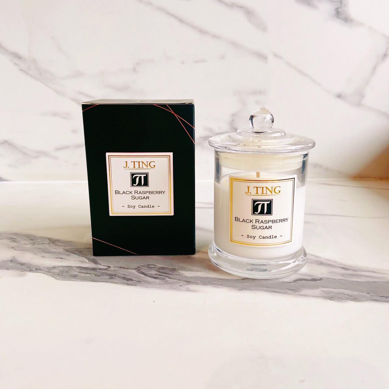 Black Raspberry Sugar Soy Candle