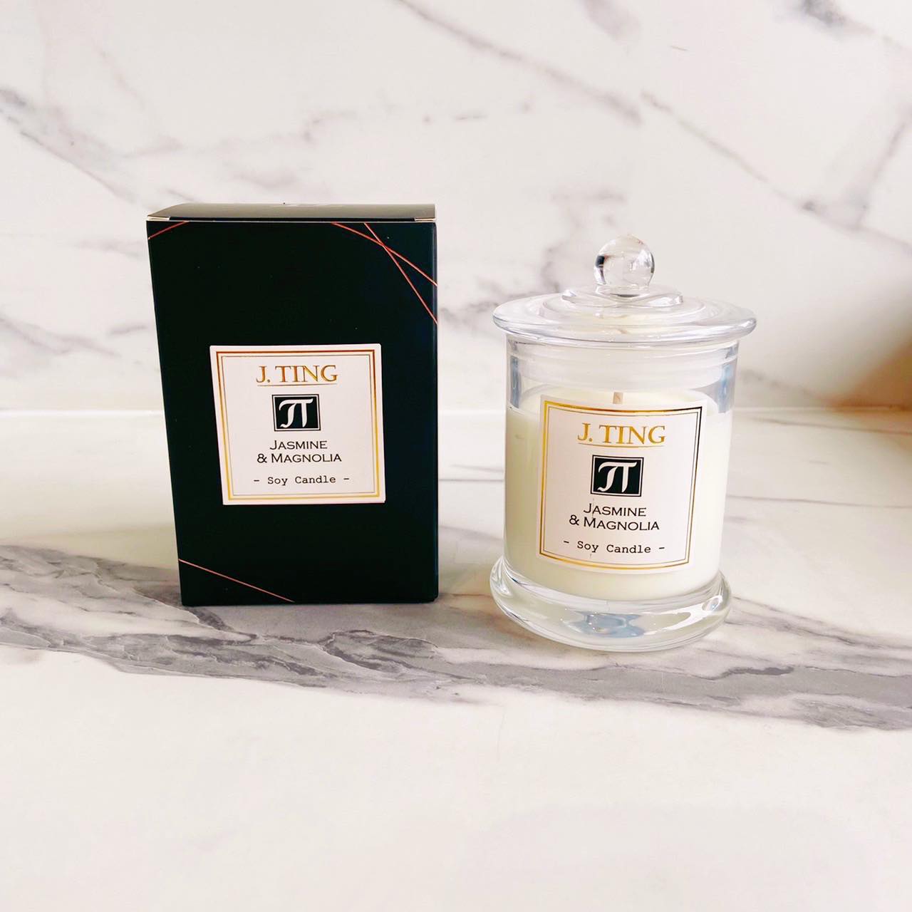 Jasmine & Magnolia Soy Candle