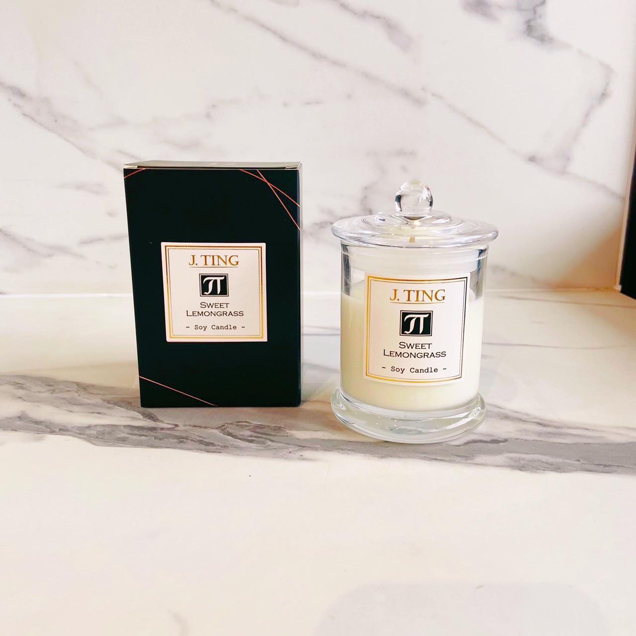 Sweet Lemongrass Soy Candle