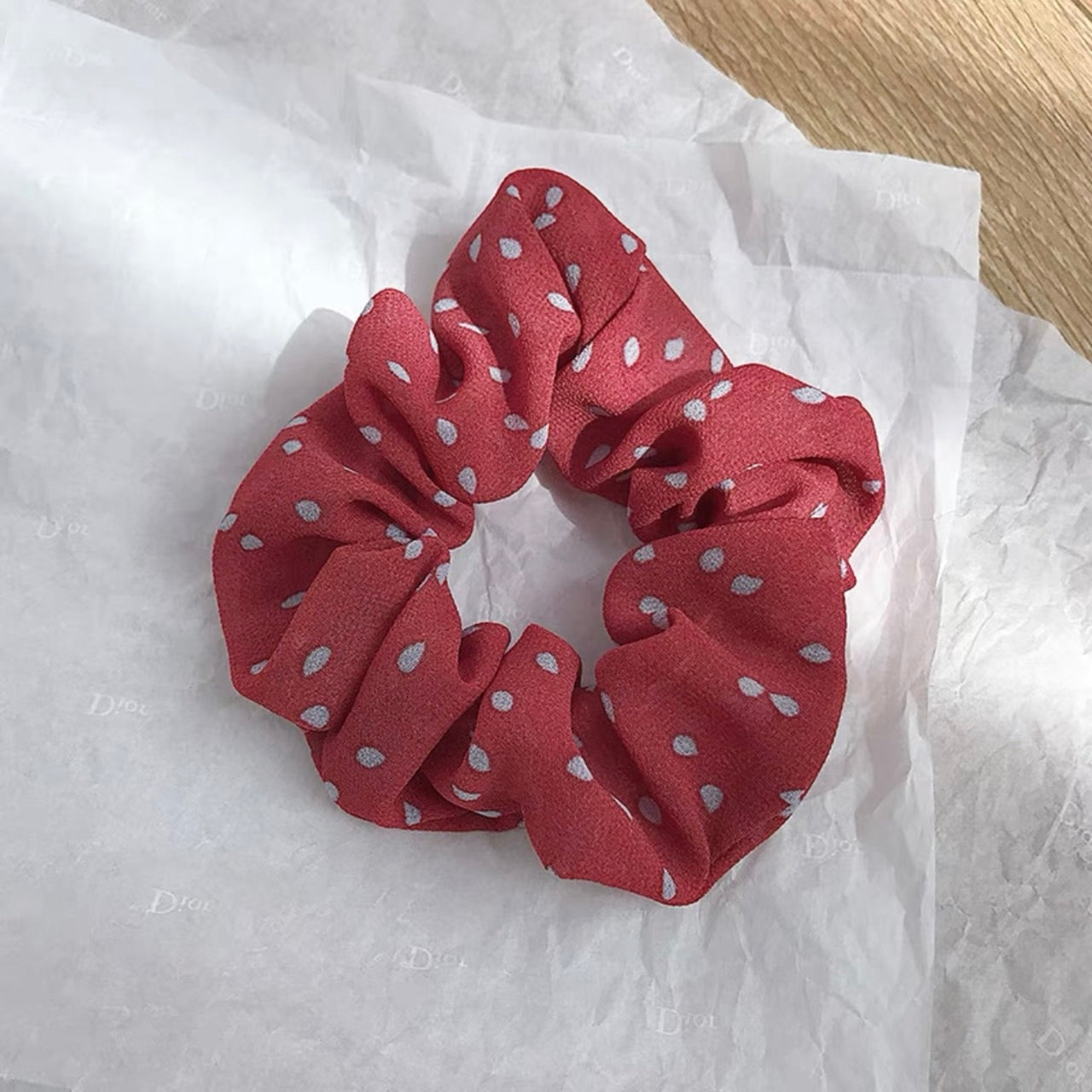 Spotty Scrunchies