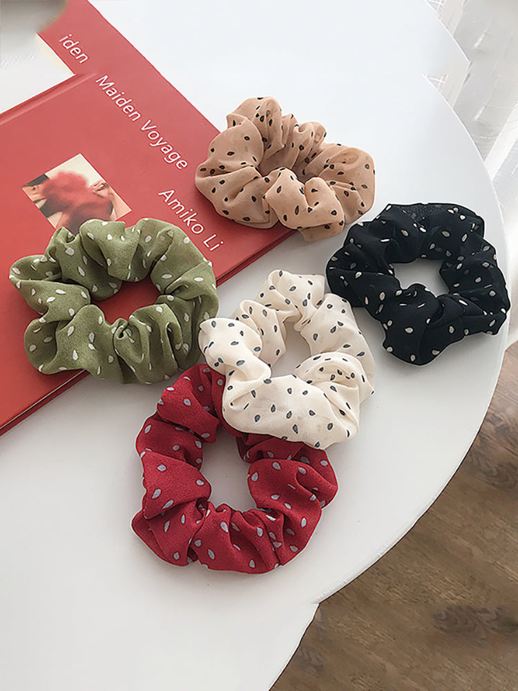Spotty Scrunchies