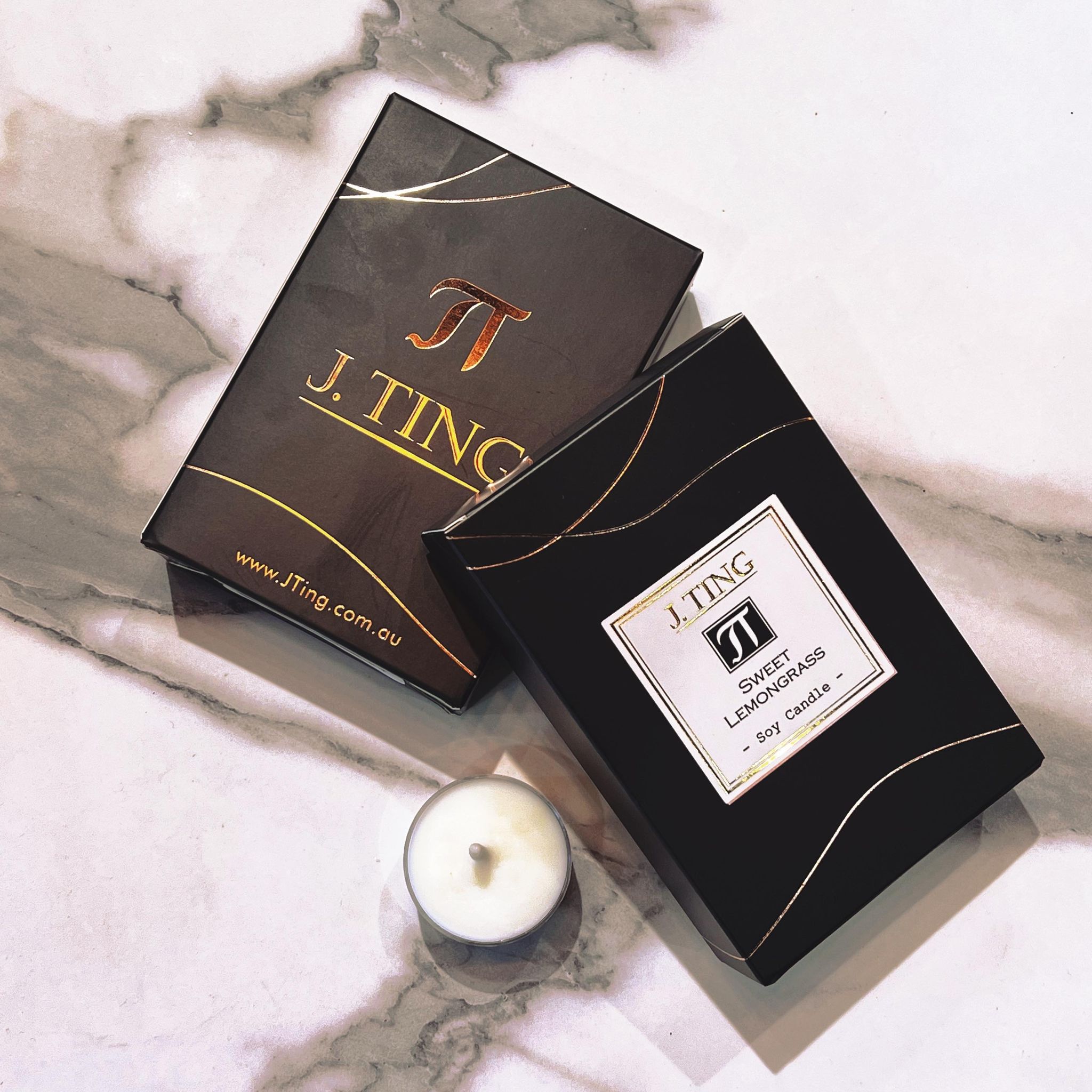 Sweet Lemongrass Tea lights