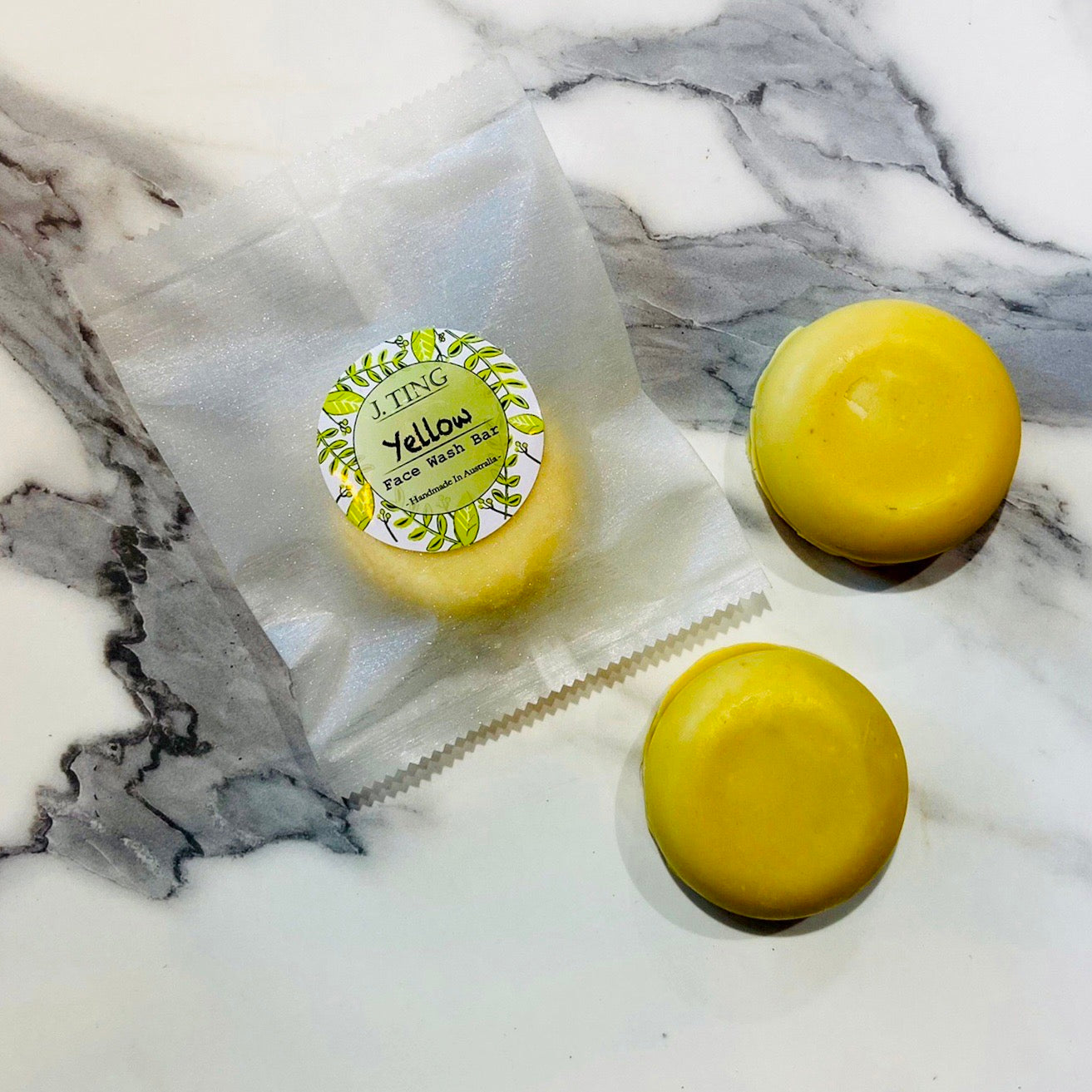 Yellow Face Wash Bar